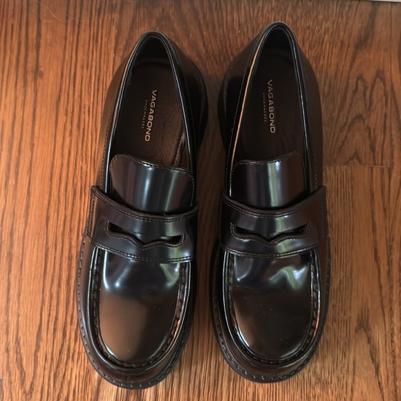 Vagabond | Free People | Cosmo 2.0 Loafers Black Leather 39 (fit like a 38) - Picture 3 of 10